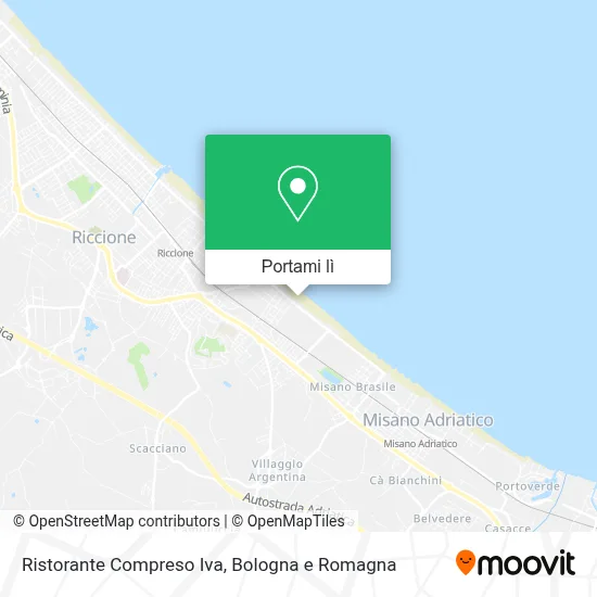 Mappa Ristorante Compreso Iva