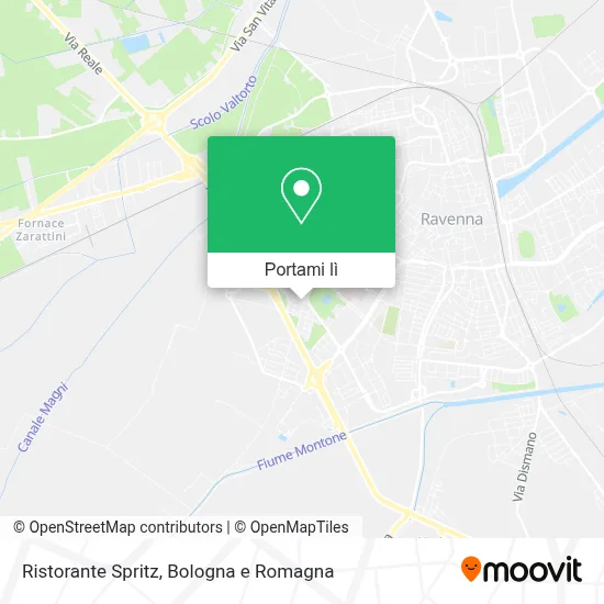 Mappa Ristorante Spritz