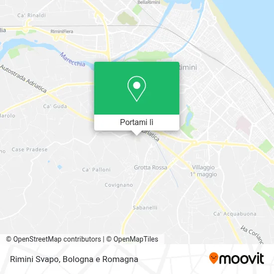 Mappa Rimini Svapo