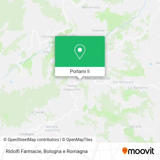 Mappa Ridolfi Farmacie