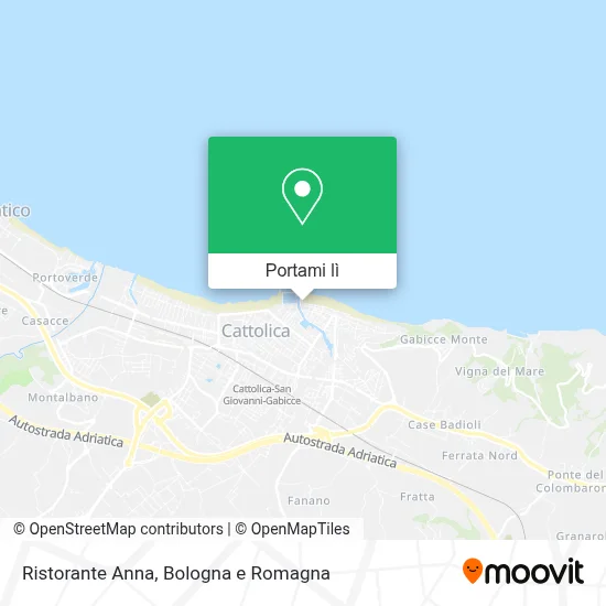 Mappa Ristorante Anna