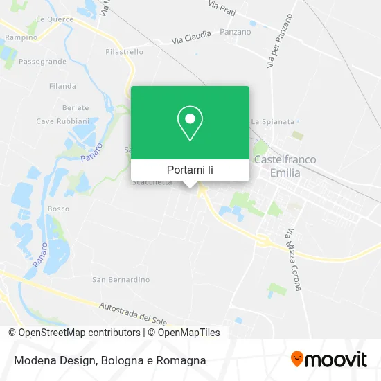 Mappa Modena Design