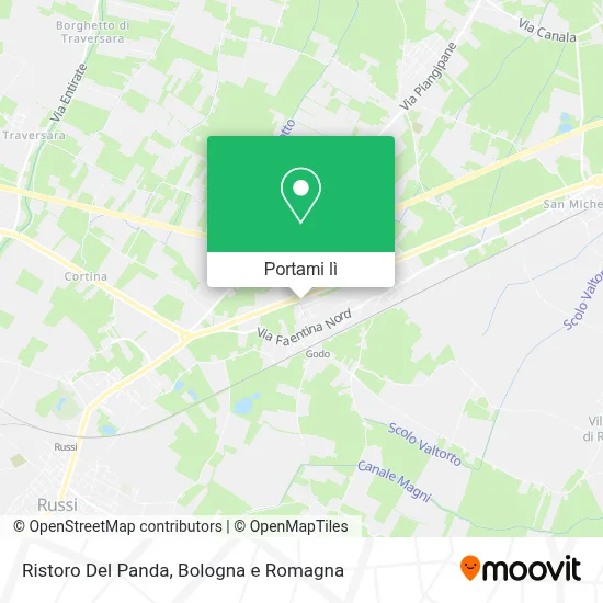Mappa Ristoro Del Panda