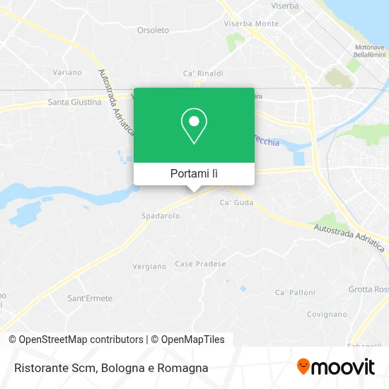 Mappa Ristorante Scm