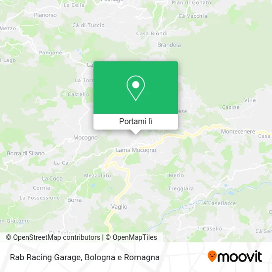 Mappa Rab Racing Garage