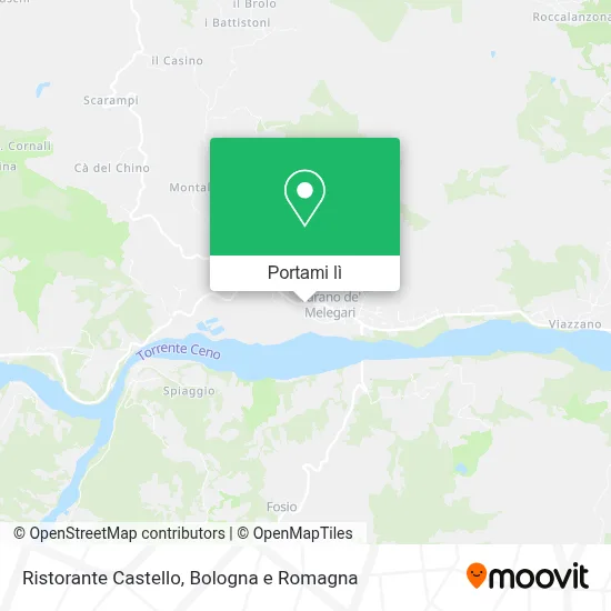 Mappa Ristorante Castello
