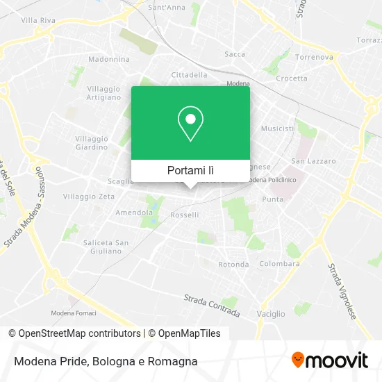 Mappa Modena Pride