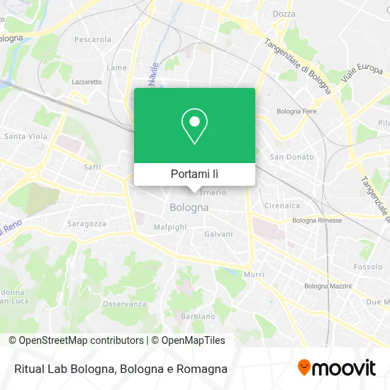 Mappa Ritual Lab Bologna