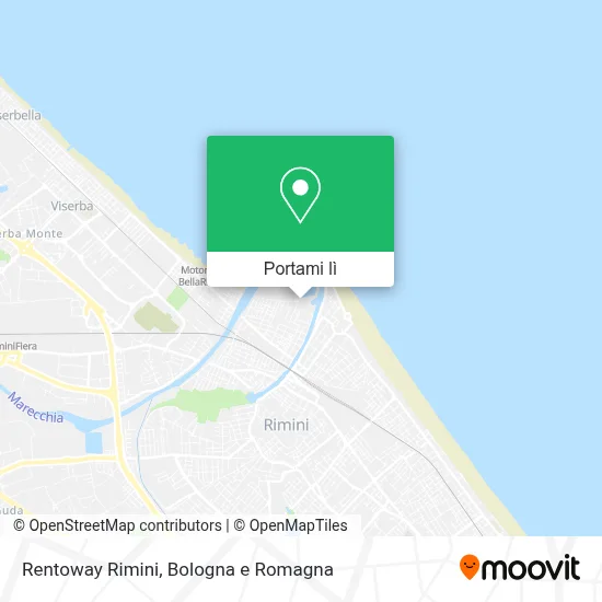 Mappa Rentoway Rimini