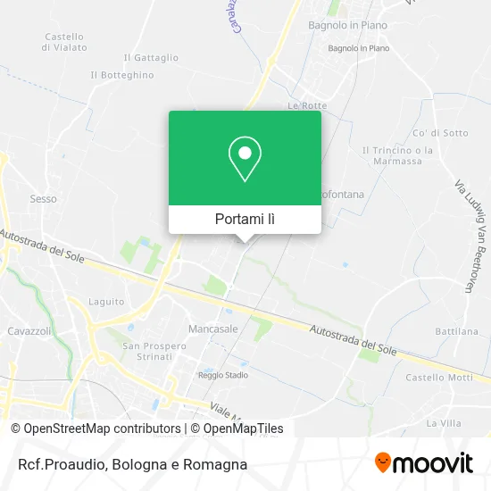 Mappa Rcf.Proaudio
