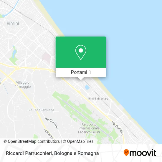 Mappa Riccardi Parrucchieri