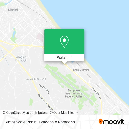 Mappa Rintal Scale Rimini