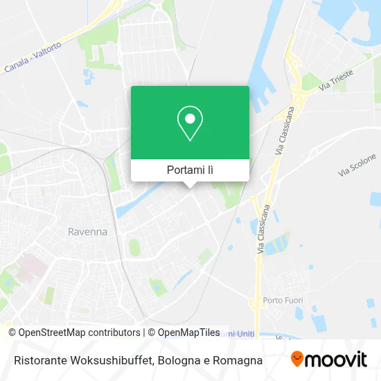 Mappa Ristorante Woksushibuffet