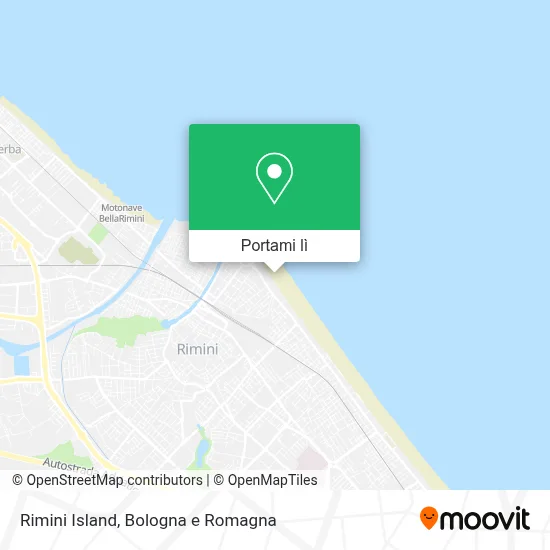 Mappa Rimini Island