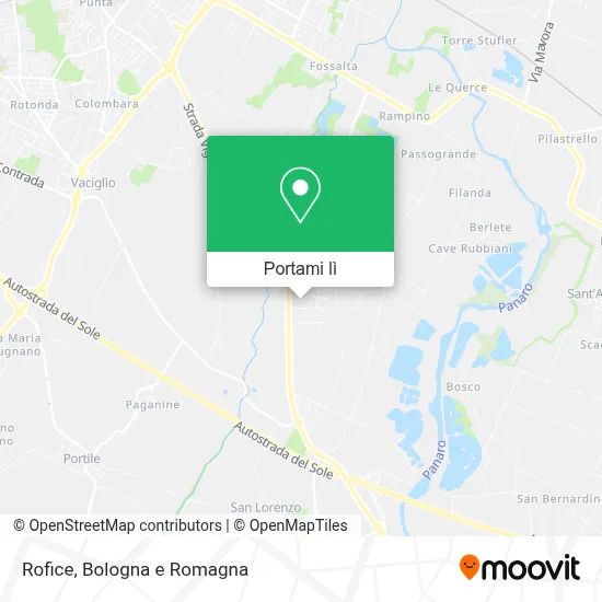 Mappa Rofice