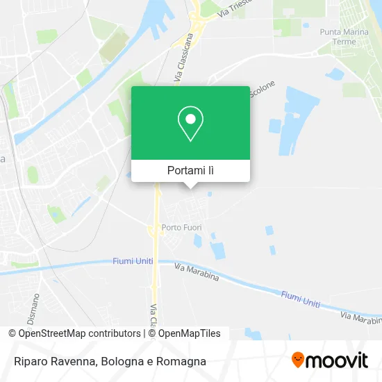 Mappa Riparo Ravenna