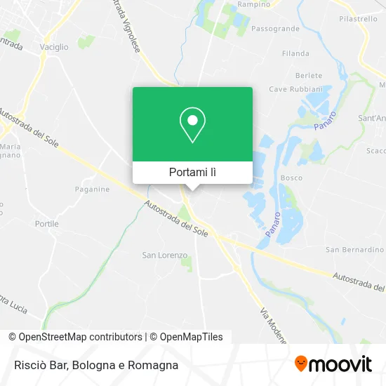 Mappa Risciò Bar