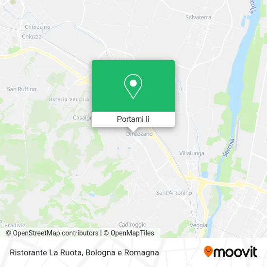 Mappa Ristorante La Ruota