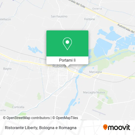 Mappa Ristorante Liberty