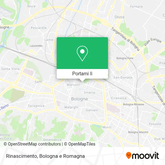 Mappa Rinascimento