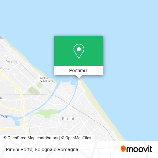 Mappa Rimini Porto