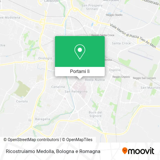 Mappa Ricostruiamo Medolla
