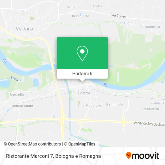 Mappa Ristorante Marconi 7