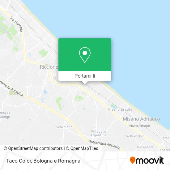 Mappa Taco Color