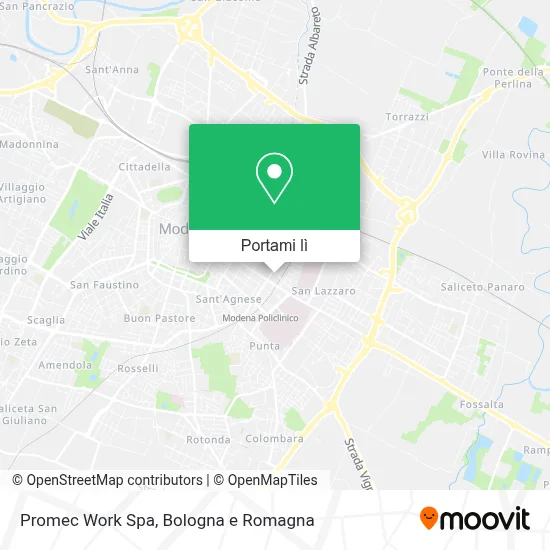 Mappa Promec Work Spa