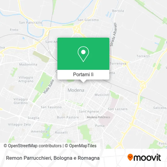 Mappa Remon Parrucchieri
