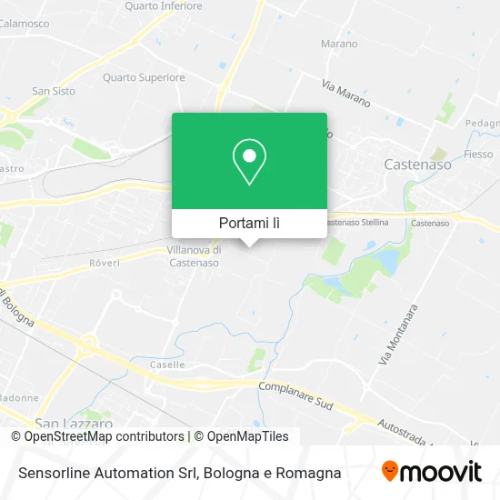 Mappa Sensorline Automation Srl