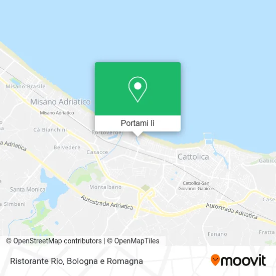 Mappa Ristorante Rio