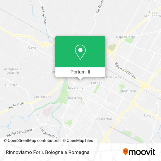 Mappa Rinnoviamo Forlì