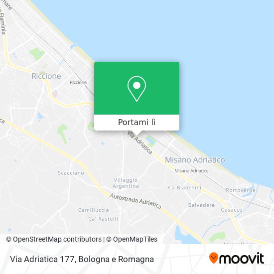 Mappa Via Adriatica 177