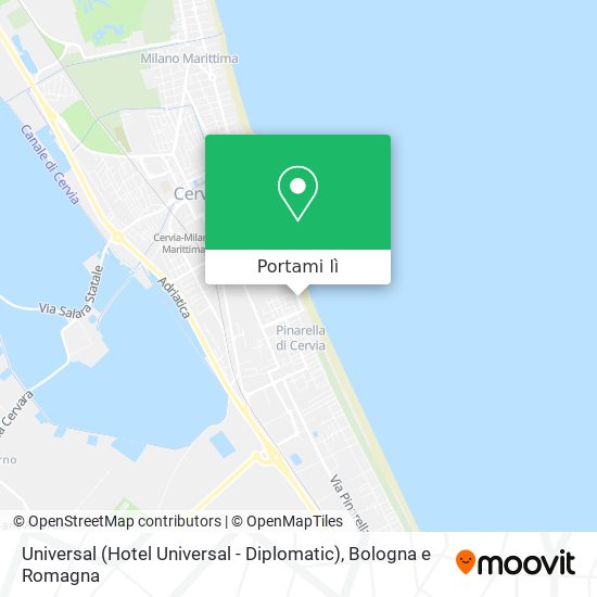 Mappa Universal (Hotel Universal - Diplomatic)