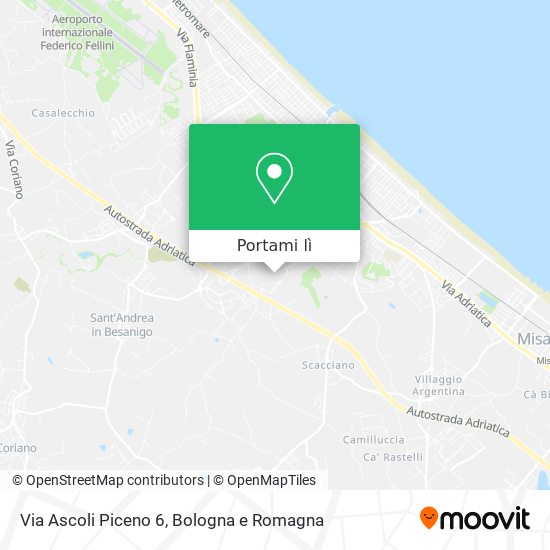 Mappa Via Ascoli Piceno 6