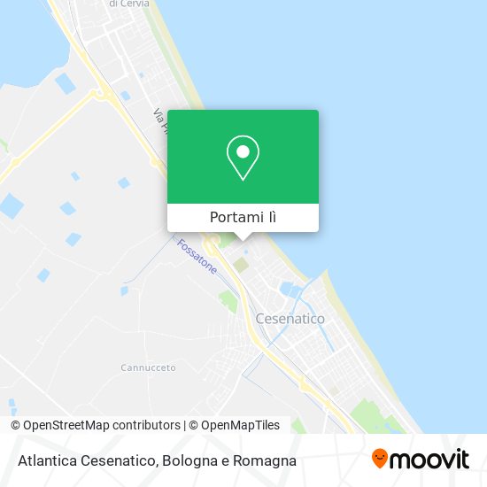 Mappa Atlantica Cesenatico