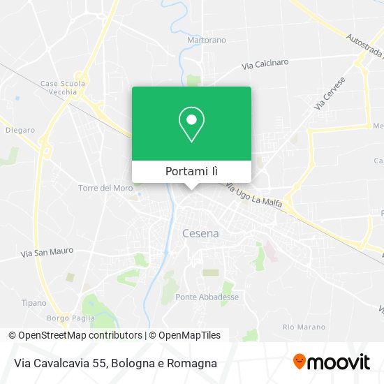 Mappa Via Cavalcavia 55