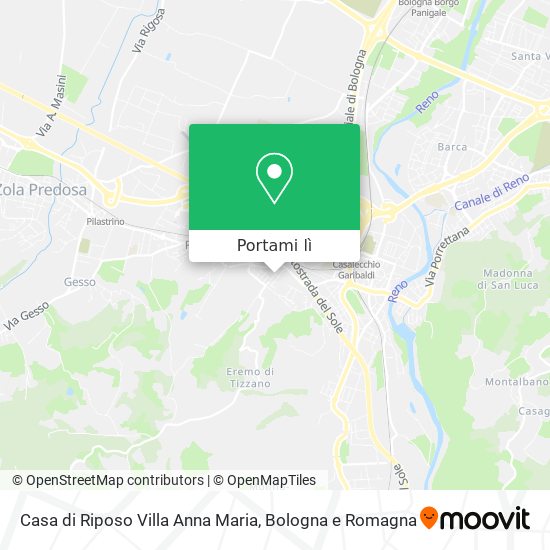 Mappa Casa di Riposo Villa Anna Maria