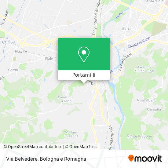 Mappa Via Belvedere