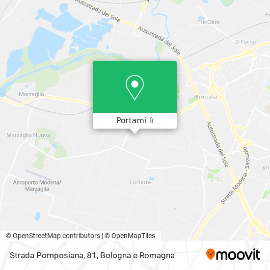 Mappa Strada Pomposiana, 81