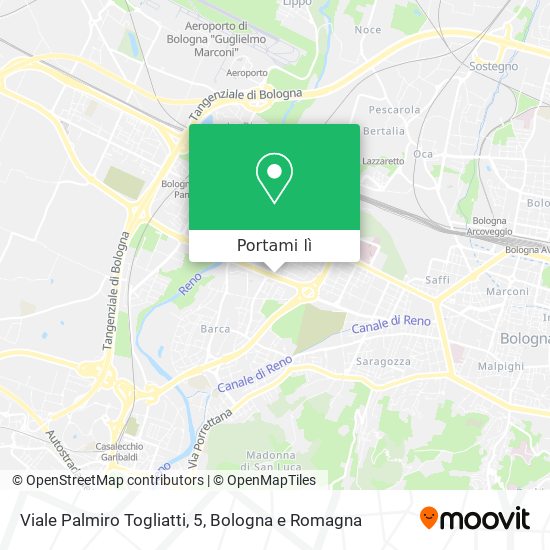 Mappa Viale Palmiro Togliatti, 5