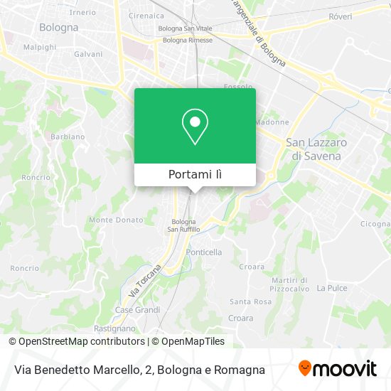 Mappa Via Benedetto Marcello, 2