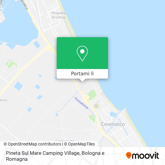 Mappa Pineta Sul Mare Camping Village