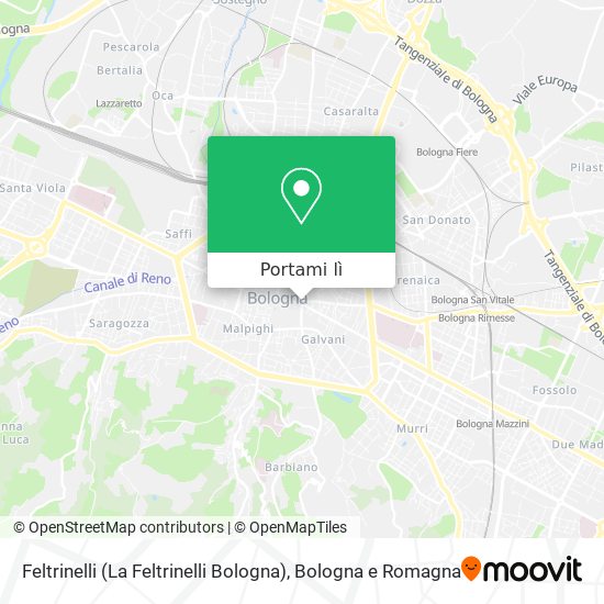 Mappa Feltrinelli (La Feltrinelli Bologna)