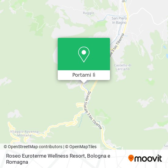 Mappa Roseo Euroterme Wellness Resort