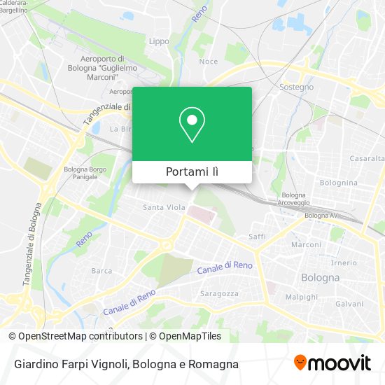 Mappa Giardino Farpi Vignoli