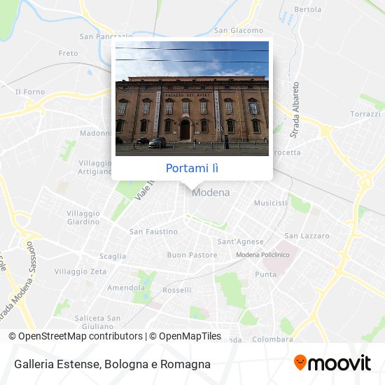 Mappa Galleria Estense