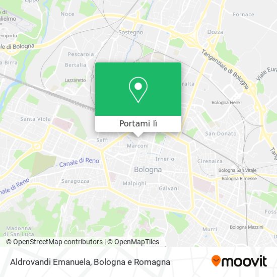 Mappa Aldrovandi Emanuela
