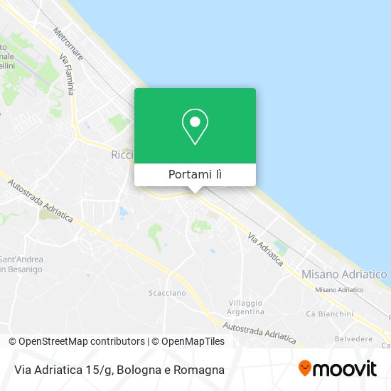 Mappa Via Adriatica 15/g